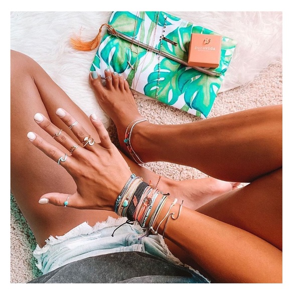 🌺NWT Pura Vida Large Palm Clutch🌺 - Picture 10 of 11